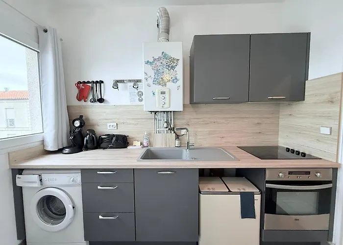 Detente Cote Port Et Cure Thermale Lägenhet *